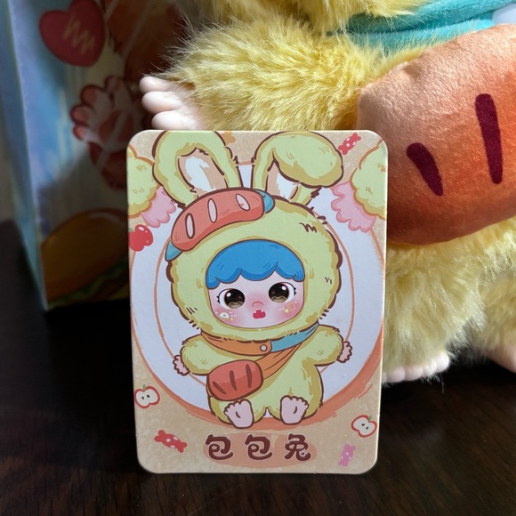 Joymiya Sweet Fun Gourmet World 400% Plush Blind Box Confirmed Baggy Bunny - Picture 6 of 15